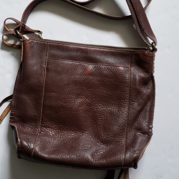 Lucky Brand Bags Lucky Brand Brown Leather Crossbodyshoulder Bag